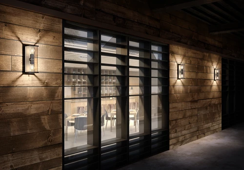 Lucide CLAIRE - Wall light Indoor/Outdoor - 2xE27 - IP54 - Anthracite - atmosphere 2